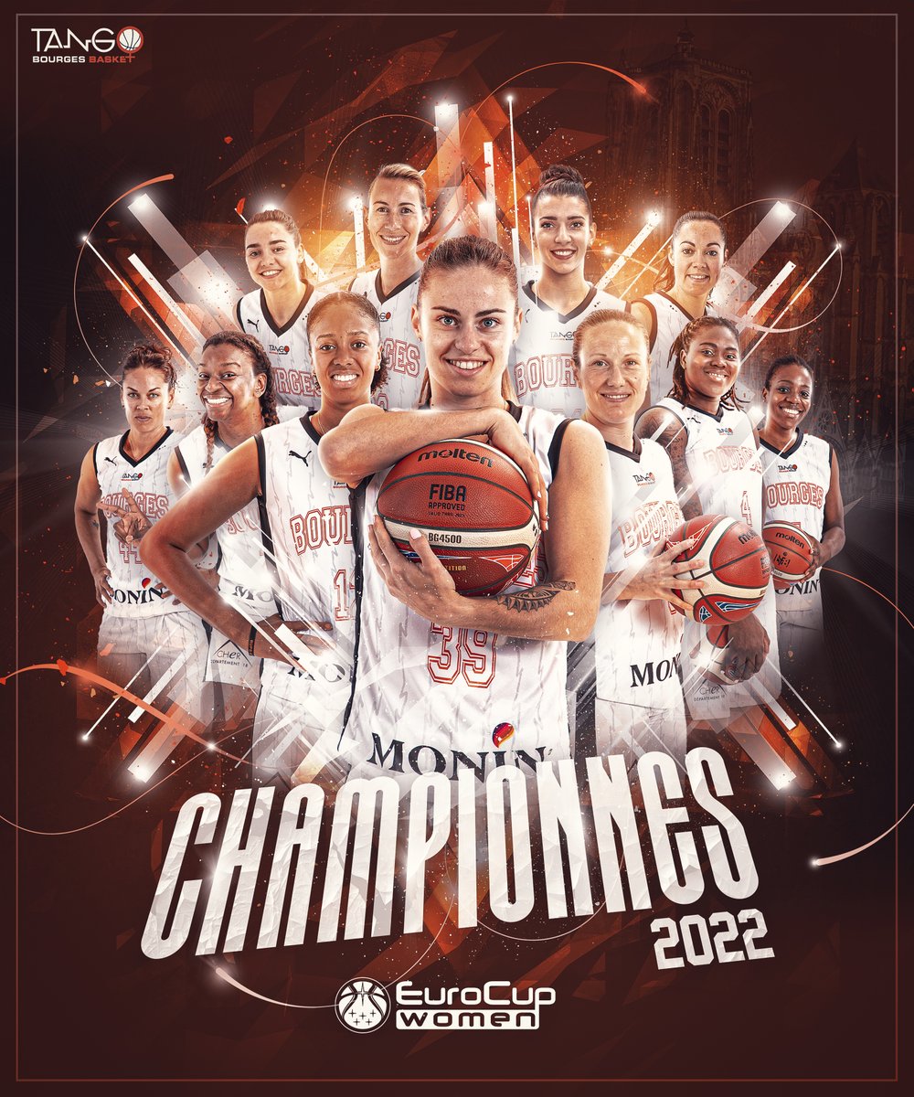 BourgesBasket's tweet photo. 🤩🤩🤩 LES TANGO SONT CHAMPIONNNES D'EUROPEEEEEEEEE !!! 74-38

#EuroCupWomen #FiertéTango https://t.co/5frcN0XQzN