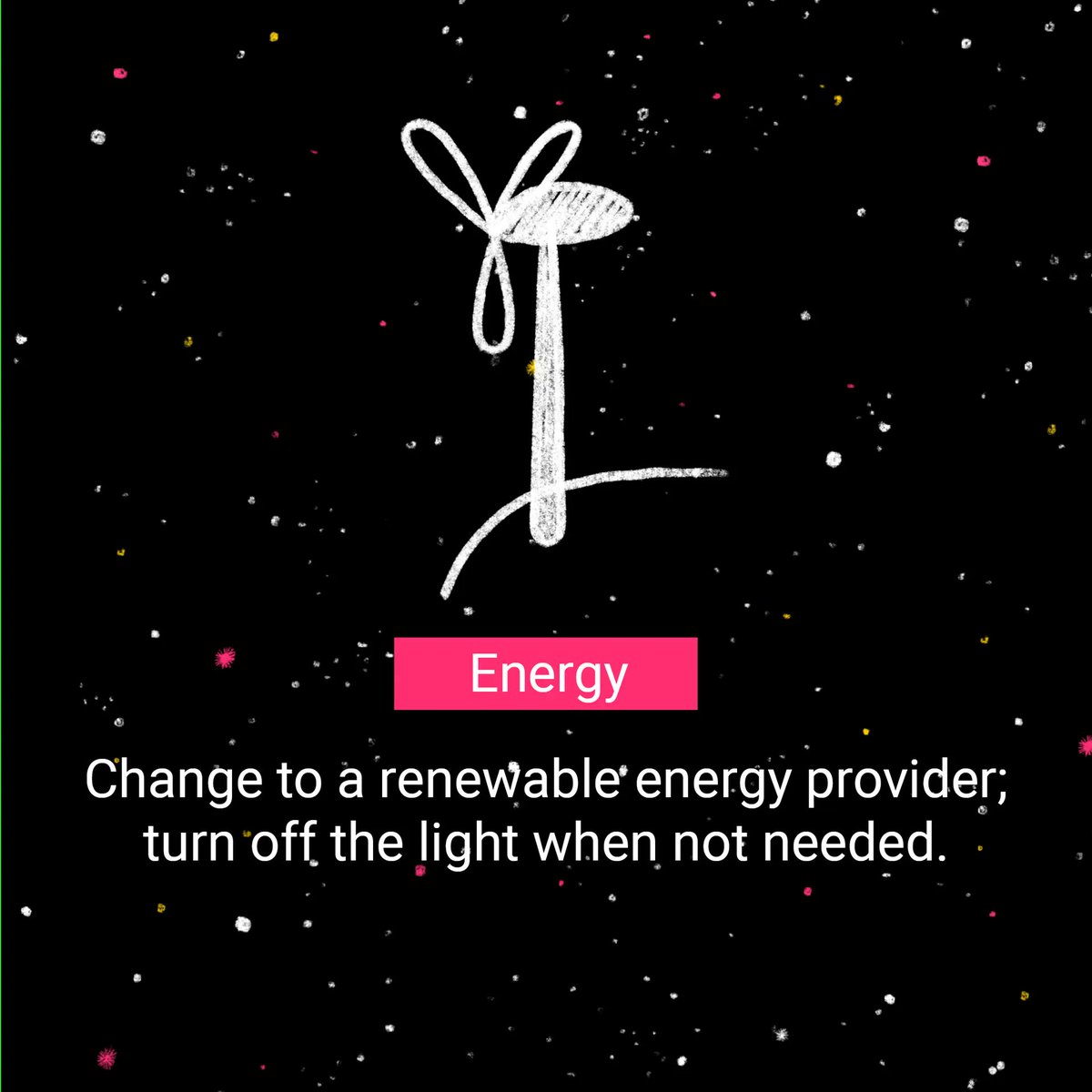 BigShineHome's tweet photo. Tip 2 for Today: Install renewable energy sources to power your home. Turn off the lights when you're not home, or install smart lighting and controls. #HealthierTomorrow #InvestInOurPlanet https://t.co/Lfmz3Y6ElE