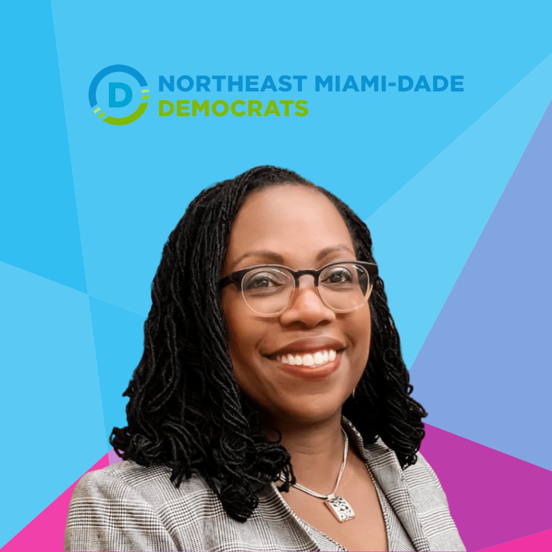 NEMiamiDems's tweet photo. Ketanji Brown Jackson has been confirmed to the Supreme Court of the United States. For the first time in our Nation's history, the first female Vice President presided over the confirmation vote of the first African American woman to SCOTUS. #DEMOCRATSDELIVER https://t.co/h6zjltazrA