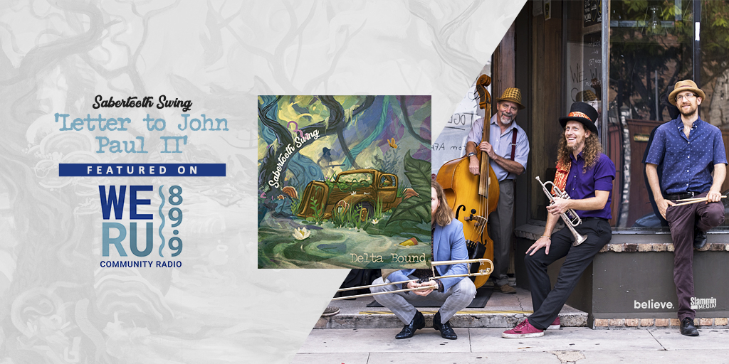 Orlando! Did you catch our song "Letter to John Paul II" on @WERUfm? First time on the radio for this single! Thank you to the station for the support! 

Listen to our new "Delta Bound" out now!⏩lnk.to/ssdb

#mardigras  #americana #zydeco #creolemusic
