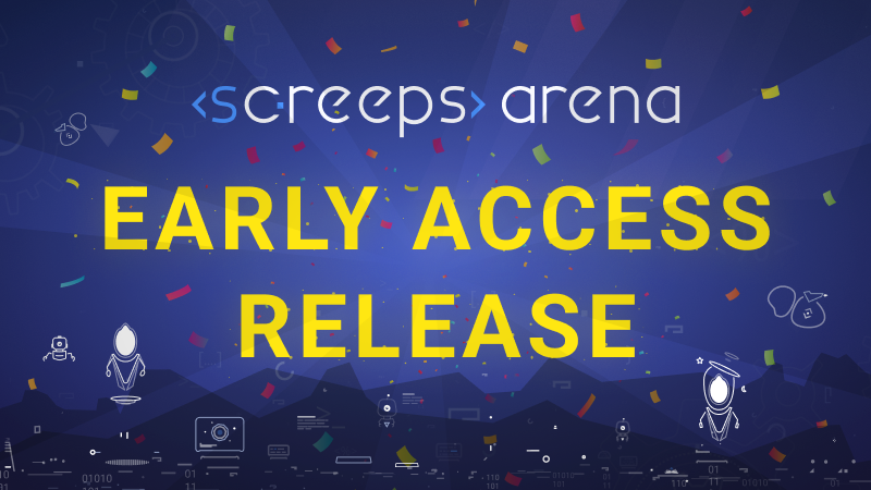 Screeps: Arena is releasing to Early Access now! store.steampowered.com/news/app/11373…