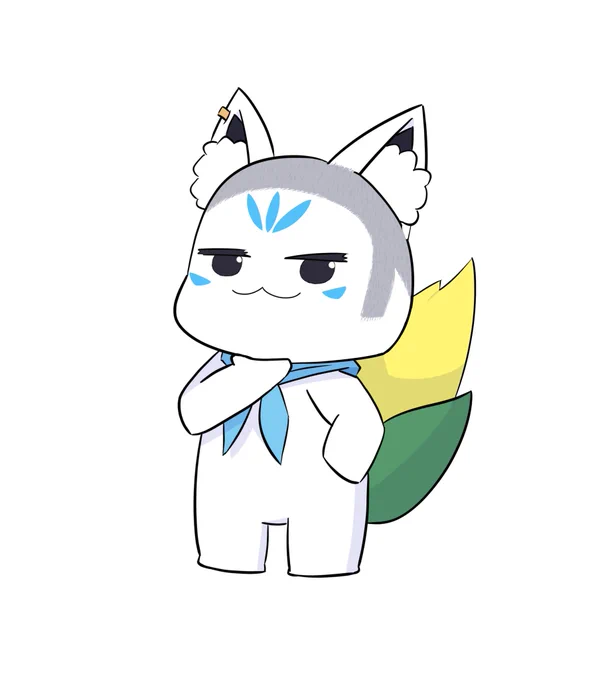 モミアゲを与えられたすこん部
#絵フブキ 