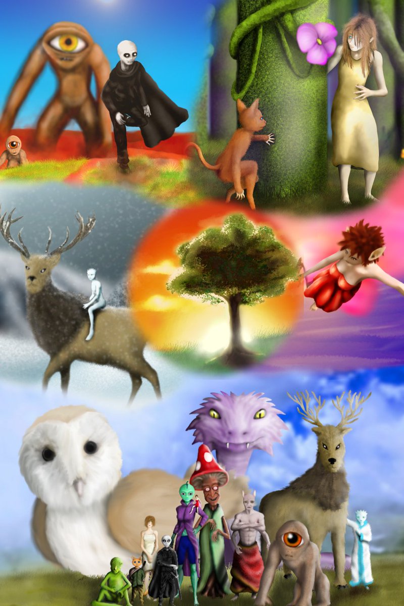 Gathering Wise
After a long lasting empty age, new gods are born to an untamed world, destined to bring civilization back.
#moodpitch #illustrated #YA #F