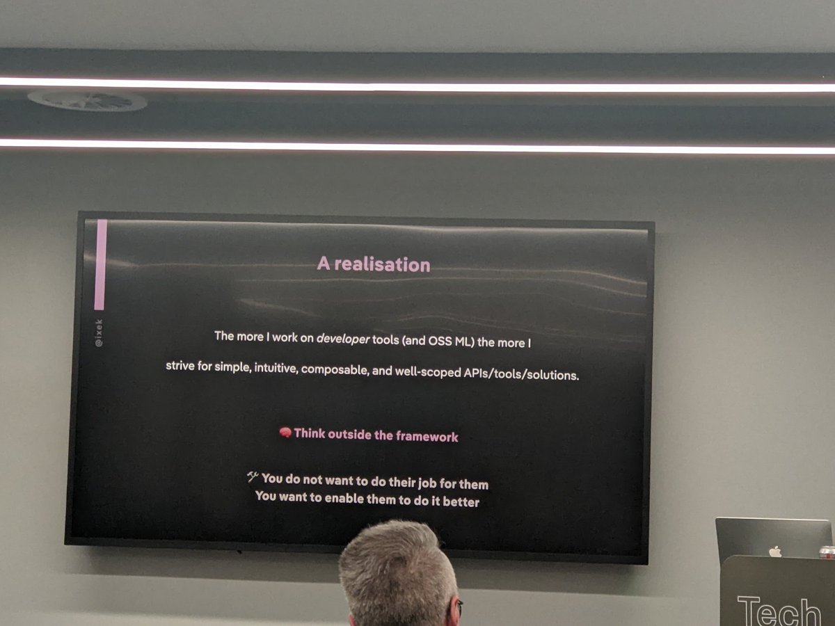 Leanne Fitzpatrick (@lk_fitzpatrick) on Twitter photo 🙌 "You do not want to do their job for them, you want to enable them to do it better"
Yes! So many fantastic points from <a href="/ixek/">✨Tania Allard 💀🇲🇽 🇬🇧</a> in her @manc_ml talk this evening! 🙌 "You do not want to do their job for them, you want to enable them to do it better"
Yes! So many fantastic points from <a href="/ixek/">✨Tania Allard 💀🇲🇽 🇬🇧</a> in her @manc_ml talk this evening!