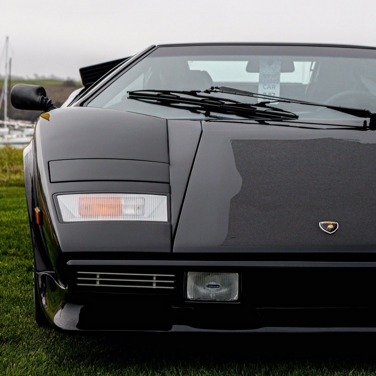 #lamborghini #lamborghinicountach #classicsupercar #pebblebeachconcours #carweek #mintcondition 
#vintagestyle #supercars #artdeco #motoringicons #justdriveit #drivefreeordie 

@Lamborghini @Norcalambo