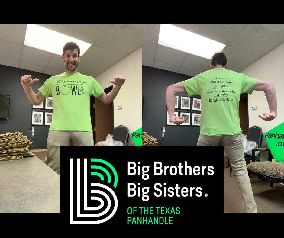Bowl For Kids' Sake 2022 Shirts are in! Now the real work starts! 😅 😅 Thank you to all our sponsors, donors, and community members that continue to support BBBS in our mission to improve the lives of young people in the Texas Panhandle! We couldn't do it without you!
#BKFS2022