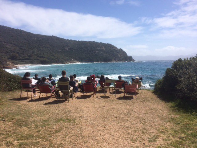 pamattei's tweet photo. Day 4 of @StatFr’s #Statlearn2022 was a nice sunny day of lectures by @tbmurphy on statistical models for graphs, from Erdös-Renyi to stochastic block models. https://t.co/lsOJXFo0Fv
