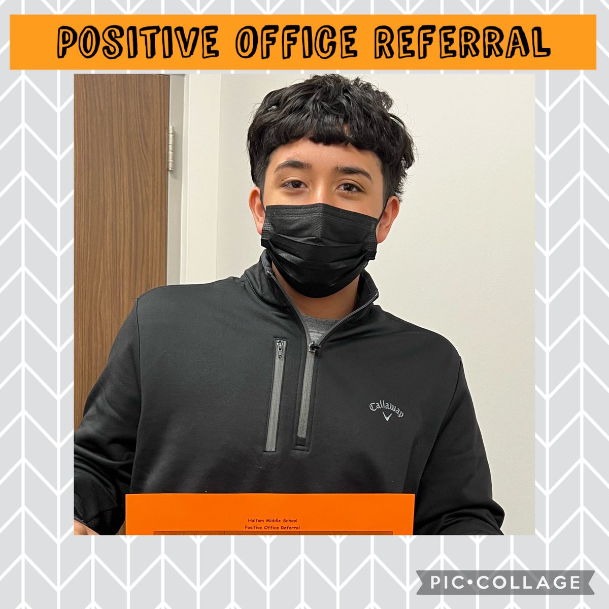 Check out Juan! He exhibits effort and commitment character traits regularly. #WeAreBirdvilleISD #bisdshines