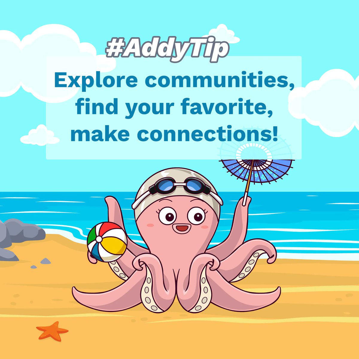 CuriousAddys's tweet photo. Hereโs our #AddyTip of the day, fam! ๐๐๐
One thing youโll often here us say is โfind your tribeโ!
Find the community (Twitter, Discord, etc.) that really resonates with you. Make valuable connections and contributions. Build a solid foundation, then explore elsewhere! https://t.co/1Q3jpIJ7Rr