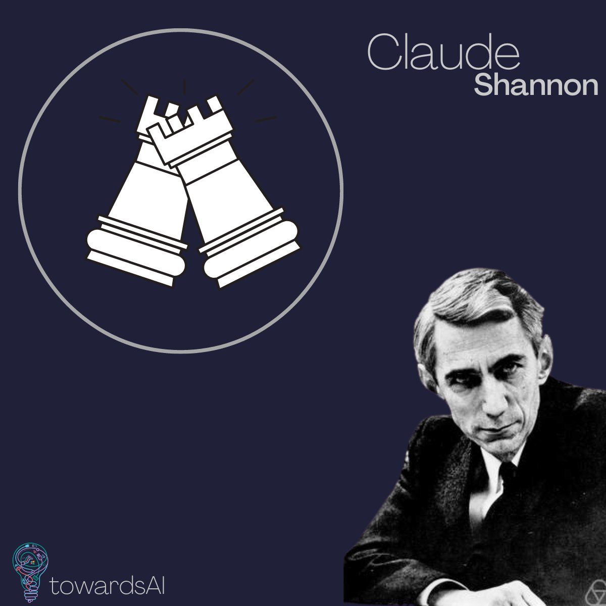 𝐃𝐢𝐝 𝐲𝐨𝐮 𝐤𝐧𝐨𝐰 𝐭𝐡𝐚𝐭?

In 1949 Claude Shannon published a groundbreaking paper on computer chess entitled "Programming a Computer for Playing Chess".  It describes how to program a machine or computer to play a reasonable game of chess♟️. 
#tbt #throwbackthursday
