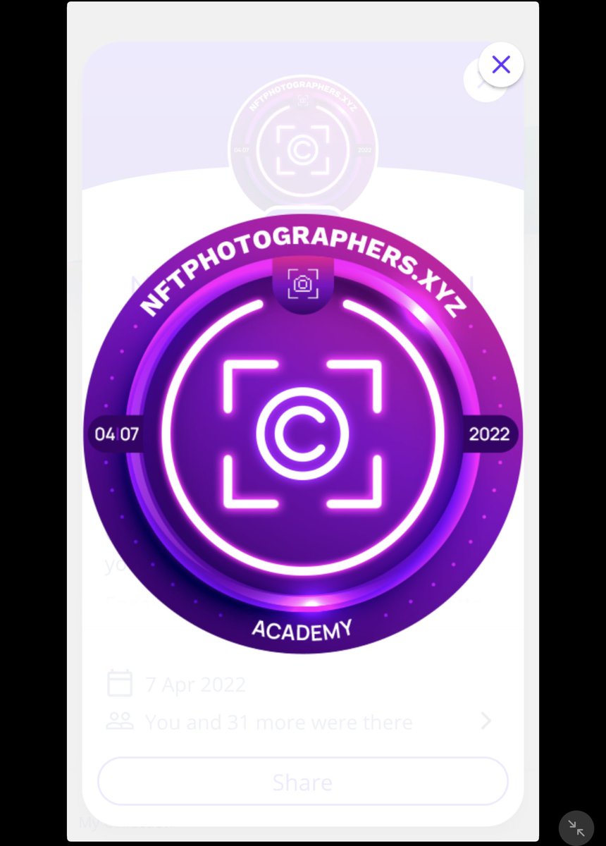 Thank you <a href="/silversova/">silver</a> @LeBackpacker from <a href="/NFTPhotograph/">NFTPhotographers.xyz</a> for hosting educational @TwitterSpaces about IP and CC0 🙏🏻 and for this pretty cool POAP 💜

#NFT #NFTs #NFTCommunity #nftphotographer #cc0 #POAP