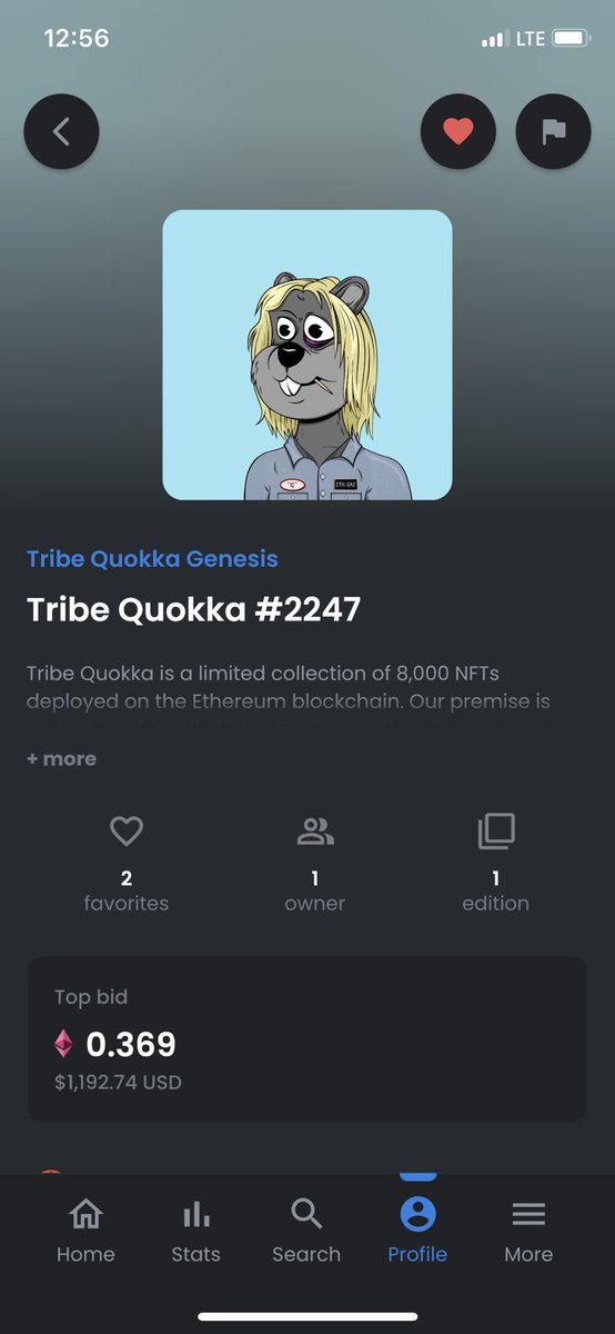 beefchiefQ's tweet photo. Some may call me crazy for not accepting a near $1200 offer for one of my Quokkas. A 6X in a week. I’d be crazy to let one go, wait for the floor in the Summer and by the Fall. Wouldn’t sell for 10K as some already have. This project &amp; community are the perfect storm. #TribeUp https://t.co/of1NI96T6Y