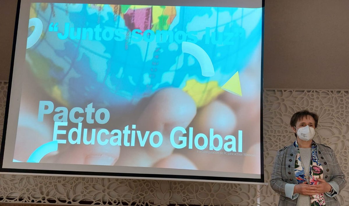 ECExtremadura's tweet photo. Encuentro de los colegios sumados al Pacto Educativo Global en Extremadura https://t.co/G3cPh3A9KT