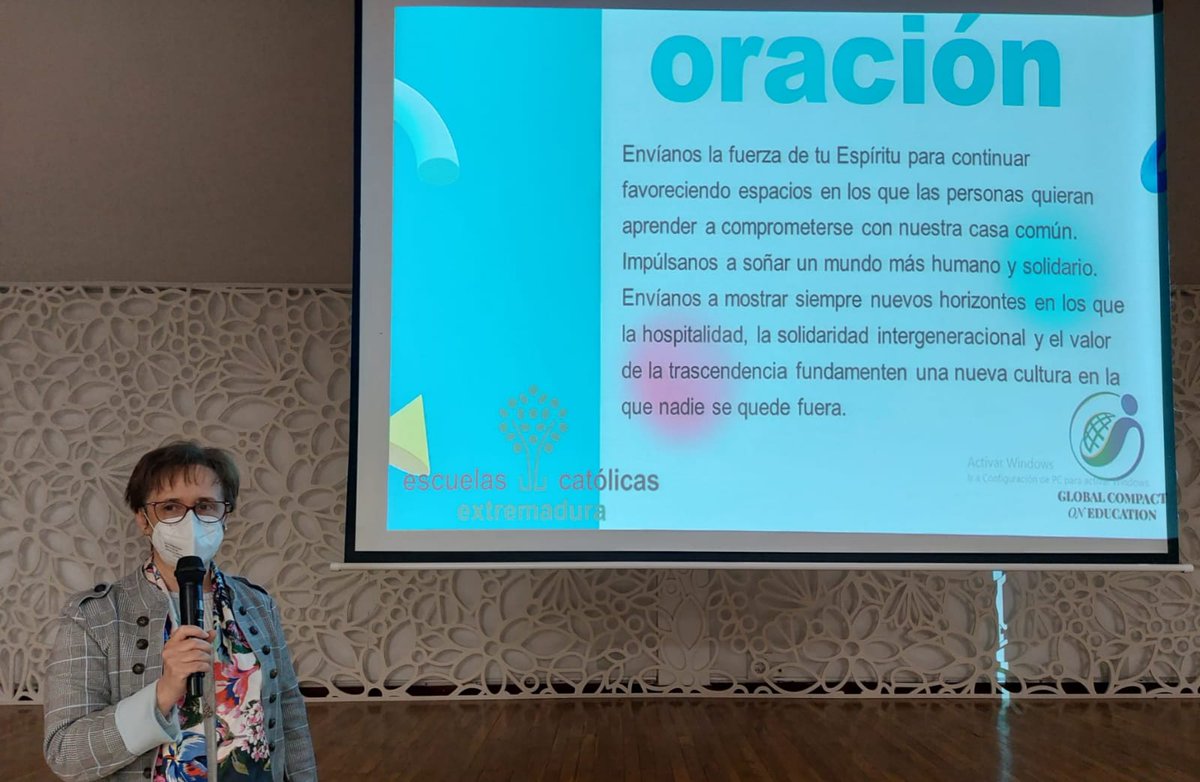 ECExtremadura's tweet photo. Encuentro de los colegios sumados al Pacto Educativo Global en Extremadura https://t.co/G3cPh3A9KT