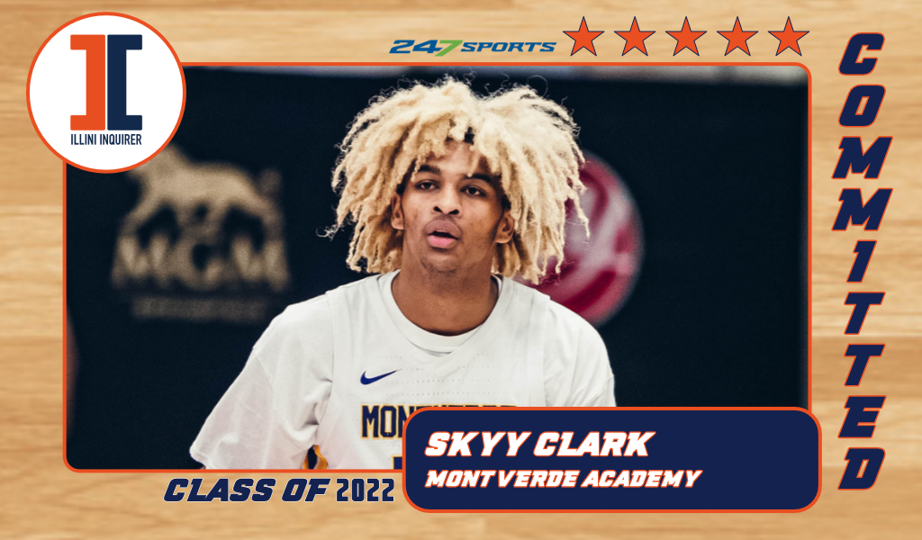 COMMIT: #illini land 5-star guard Skyy Clark, the highest-rated Illinois recruit in 20 years

With the former Kentucky commit on board, the Illini recruiting class now ranked in the top-10 nationally. bit.ly/3NUxSvp
