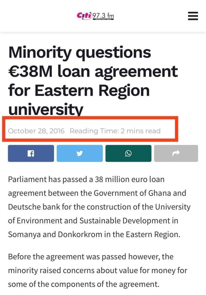 etsedafeamekpor's tweet photo. Today, they claim glory for what they opposed vehemently on the floor of Parliament. I am just setting the records straight devoid of emotions &amp; personal interest. Counter, if you may, no insults. https://t.co/gFu82Kn3iB