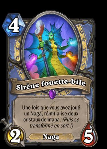 CodeCody2's tweet photo. Le mage Sirène Naga !

Le but est d'abuser de la Sirène fouette-bile pour faire d'énormes tours de tempo et eventuellement de value grâce à Brann, Sivarra, Zola, la reine, l'institutrice ect. Un finish aux Xal'atath est peut être le plus stable contre les decks mid ou plus lents. https://t.co/qPLAV5B0Pt