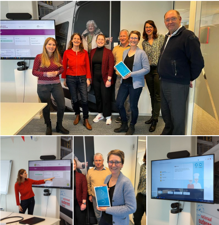 Vandaag de lancering van de nieuwe PlusBus-diensten!🎉 Onze technische partners hebben een demonstratie gegeven van wat we binnenkort aanbieden aan gebruikers van de PlusBus. Hiermee kunnen zij met elkaar in contact blijven na uitjes en kunnen ze hopelijk langer fit blijven.