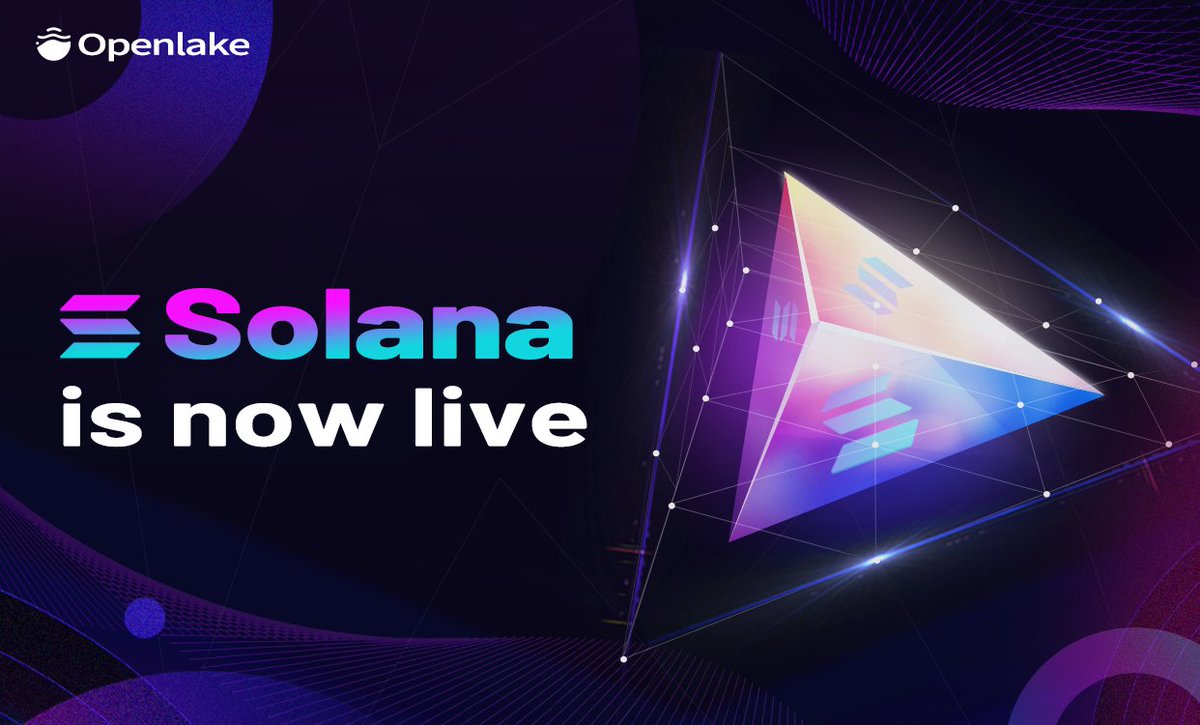 OpenlakeNFT's tweet photo. Openlake now supports Solana @solana 

Check it out: https://t.co/Bs5kkkPa1W

#SolanaNFTs #Solana https://t.co/tTgVGy4jaH