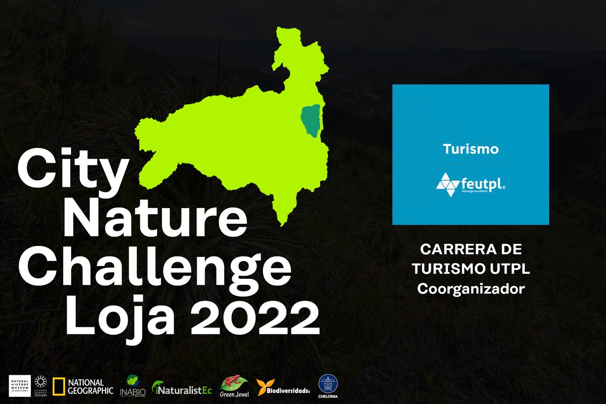 GrupoGreenJewel's tweet photo. CITY NATURE CHALLENGE / LOJA 2022
Gracias a la Carreta de Turismo de la UTPL por formar parte como coorganizador de este evento mundial de ciencia ciudadana.
#SomosInaturalistEc #LojaBiodiversa #BichosLoxa #TurismoUTPL #FEUTPL https://t.co/CLoTjDF0ir