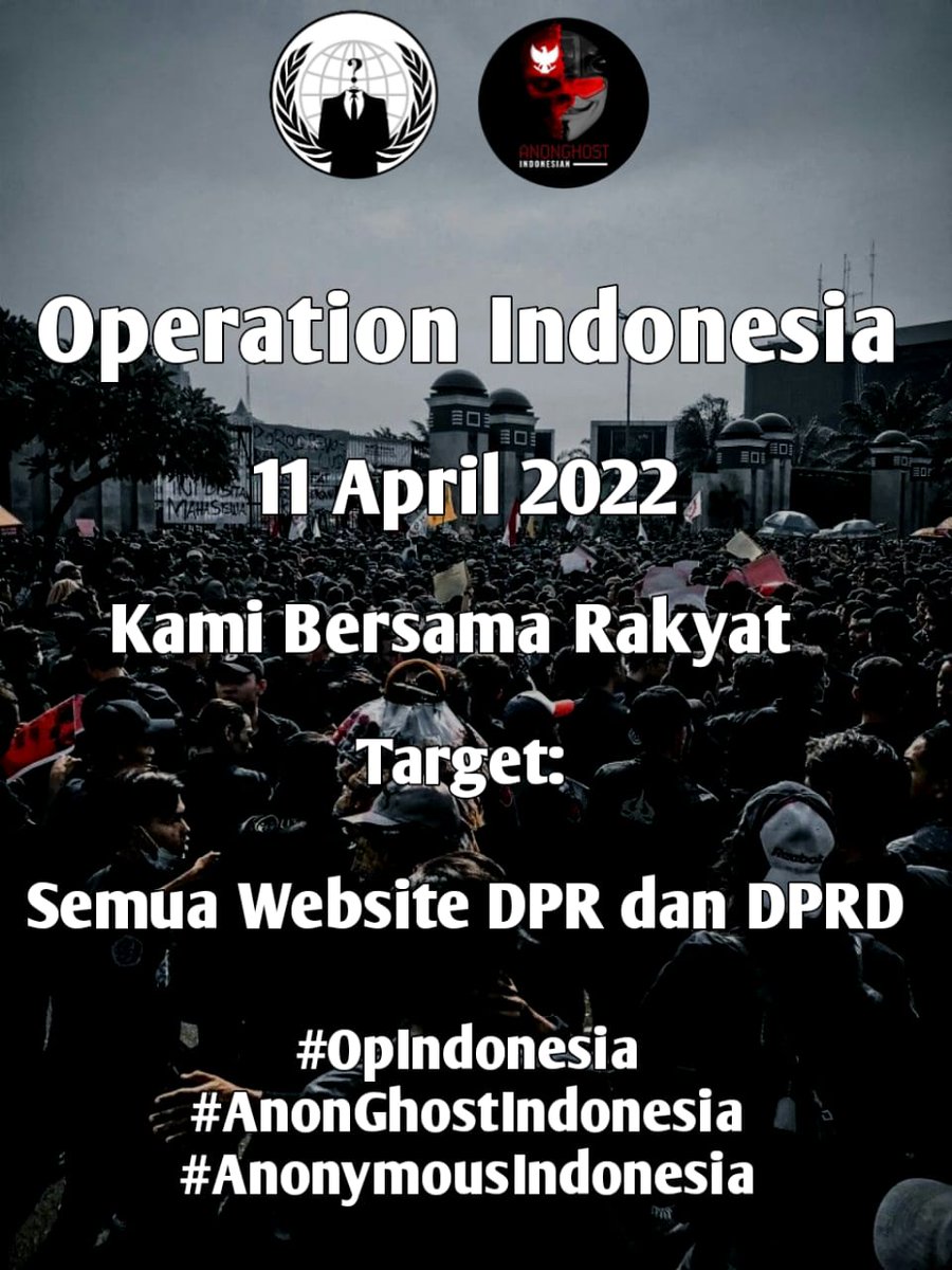 Anon_Ghost_ID's tweet photo. #opindonesia
#anonymousindonesia
#anonghostindonesia https://t.co/3wKB8akwjg