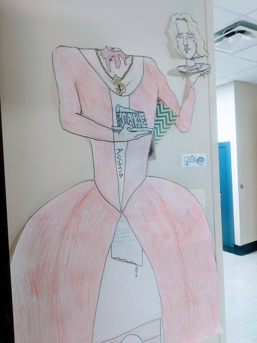 lovinhistory's tweet photo. World History classes are making French Revolutionary Fatheads๐ซ๐ท
#reignofterror #marieantoinette #guillotinevictims #historycanbefun https://t.co/CqY3T4yVNK