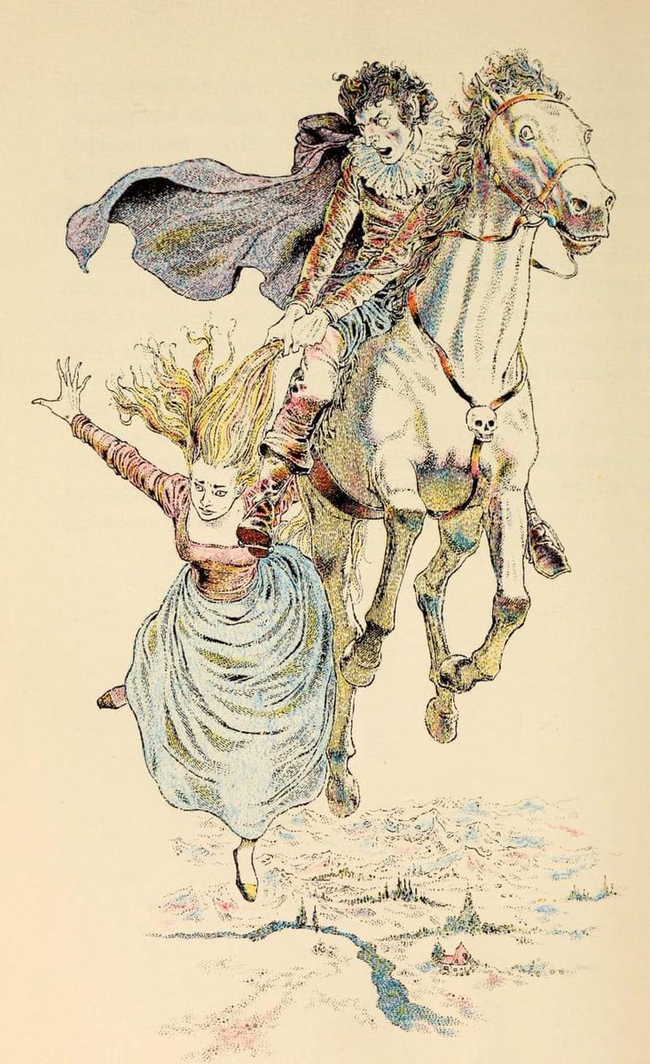 From the rare A Choice of Magic, 1971 by Ruth Manning-Sanders (1888-1988) and illustrated by Robin Jacques.