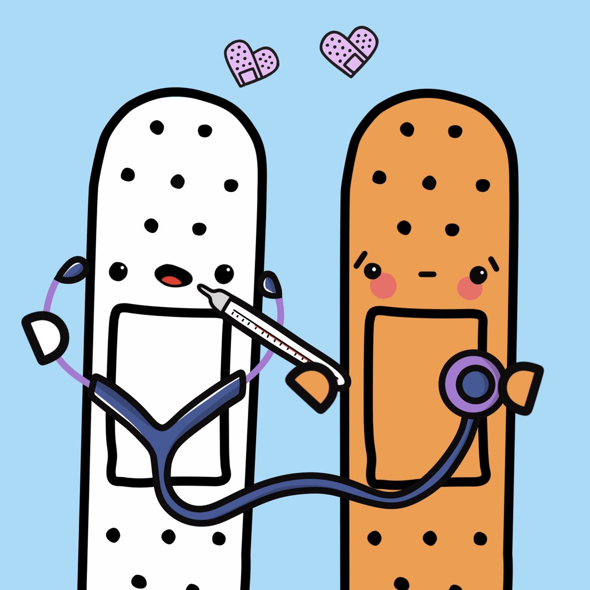 🌎 World Health Day 🌎 
Today is like a birthday for bandaids! 
Stay safe and healthy everyone 🩹

#Worldhealthday2022 #Healthday2022