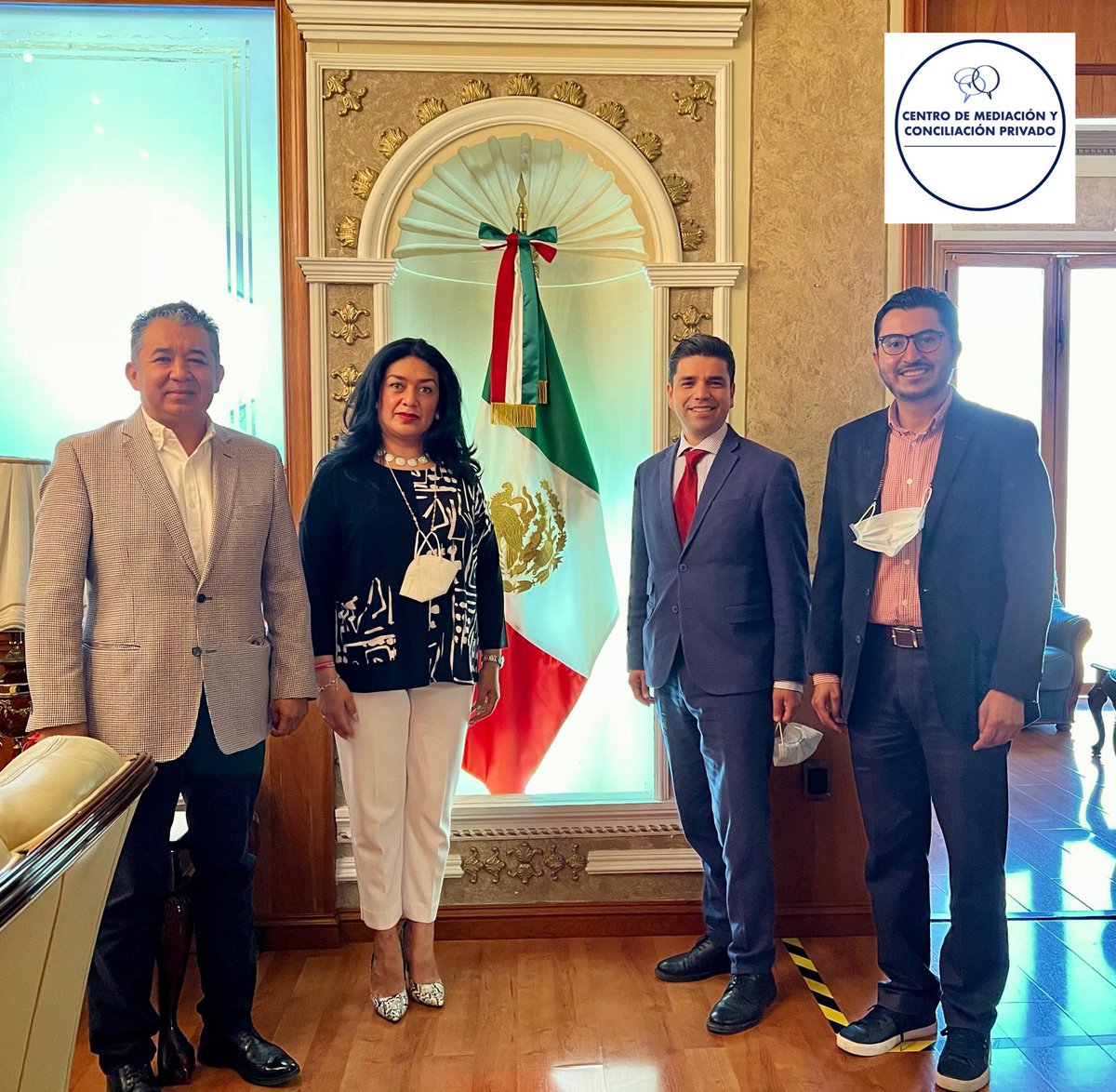 cemecop's tweet photo. El día de hoy, nuestro titular @JuanFelipeTLX, sostuvo reunión de trabajo, con la Magistrada Presidenta Mary Cruz Cortés Ornelas, para impulsar la #Mediación y la #CulturaDePaz en #Tlaxcala. #JuntosLlegamosMásLejos @CEJA_TLAX @PJ_Tlaxcala https://t.co/rFeQil7bUu