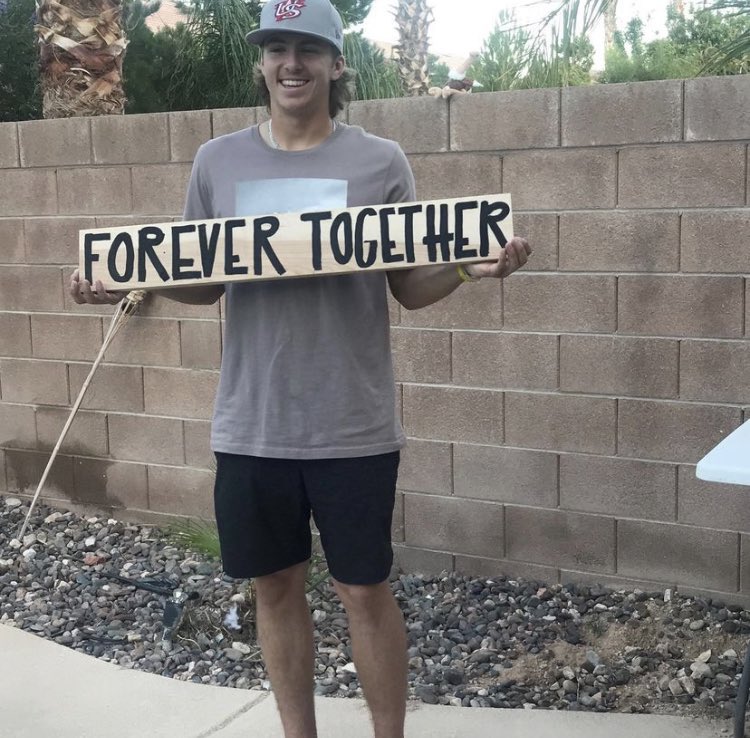 This is my son Cooper wearing #5 in high school a few months later he was diagnosed with a form of #childhoodcancer and 3 1/2 years later he passed away. 
His best friend <a href="/bryson_stott10/">Bryson Stott</a> just received his no. 5 for the <a href="/Phillies/">Philadelphia Phillies</a> My Momma heart is exploding! ♥️⚾️♥️😭#brysonstott