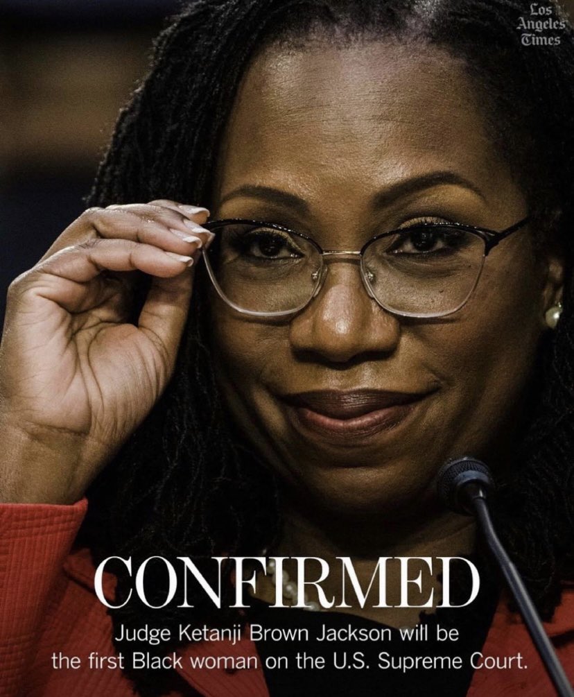 History in the making! They may try to criticize, obstruct and tear you down, but we WILL rise! This is a proud moment not just for Black women, but for us all. May we continue to shift the narrative so that the younger generation can see what’s possible!