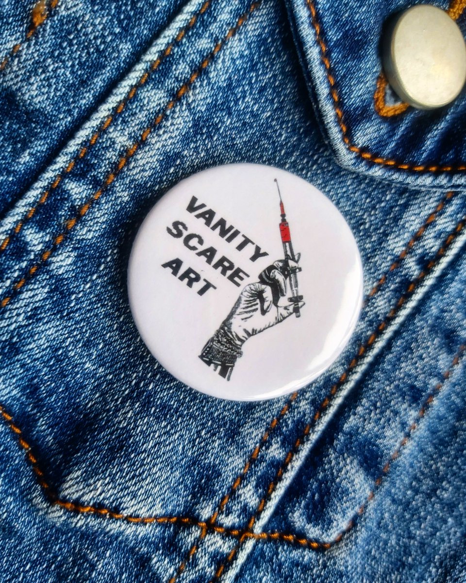 Really want to sell out of these pins as I have started buying for my new range and want to get more soon!

Currently 20% off so only £1.20 each! 

Affordable postage to UK and International!

Available at buy at etsy.com/uk/shop/Vanity… or vanityscareart.com/pin-badges