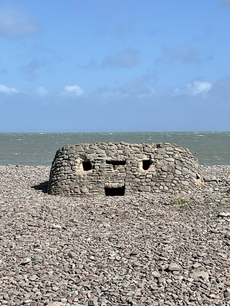 fredajg's tweet photo. Hope this cheeky expression cheers everyone up. #Faces #History #Beach #Somerset https://t.co/m3l4Ql1sSE