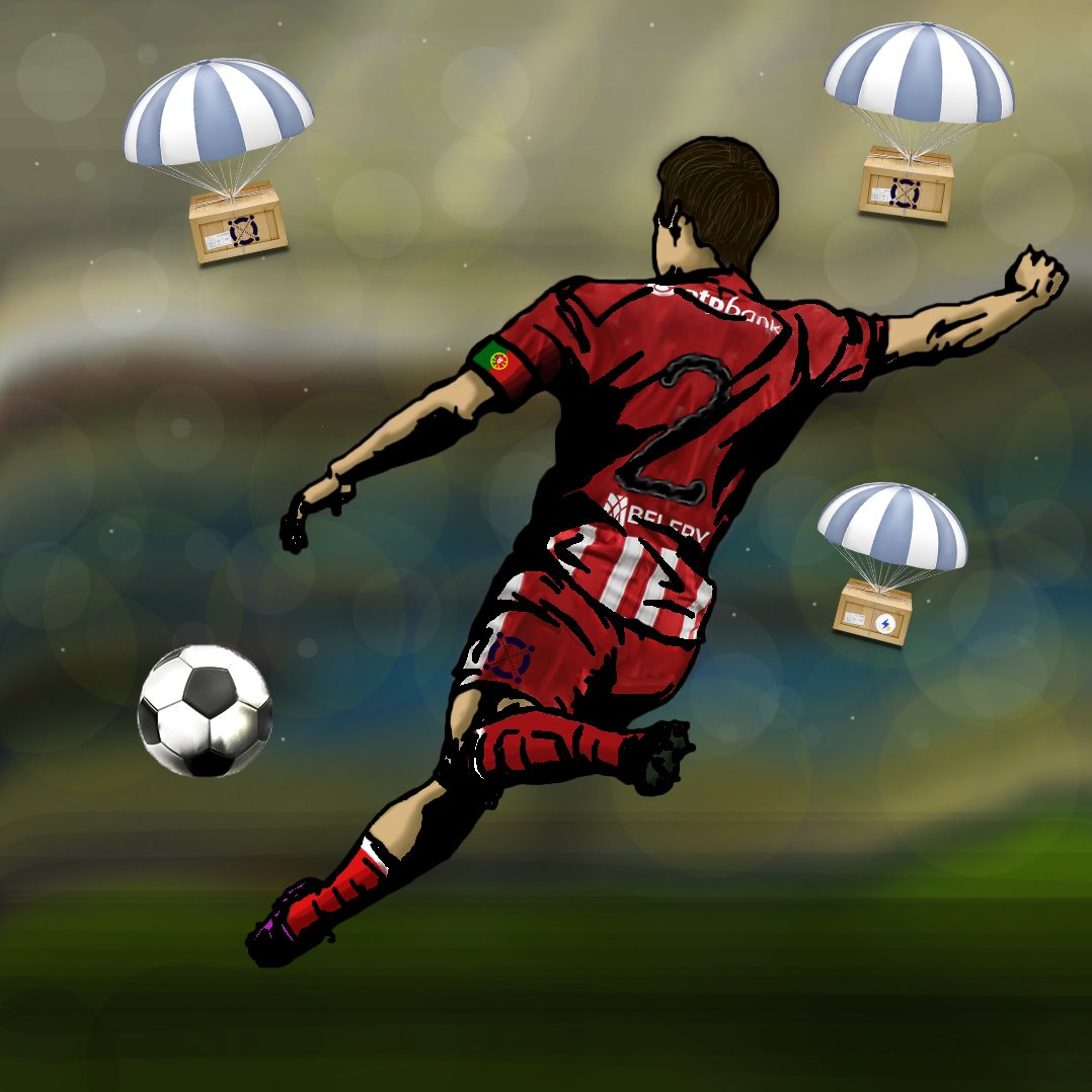 Within 10 days - more than 1000 prices!

DAY 6/10

10.000.000 $WAR token airdrop to 100 random lucky winners. 🎁

Just:
1⃣ Follow @FootBall_NFT_s &amp; <a href="/lajos_hunor/">Nagy Lajosᕽ</a>
2⃣ RT
3⃣ Drop your Elrond address.

24h.

#Elrondairdrop #Elrondfootball