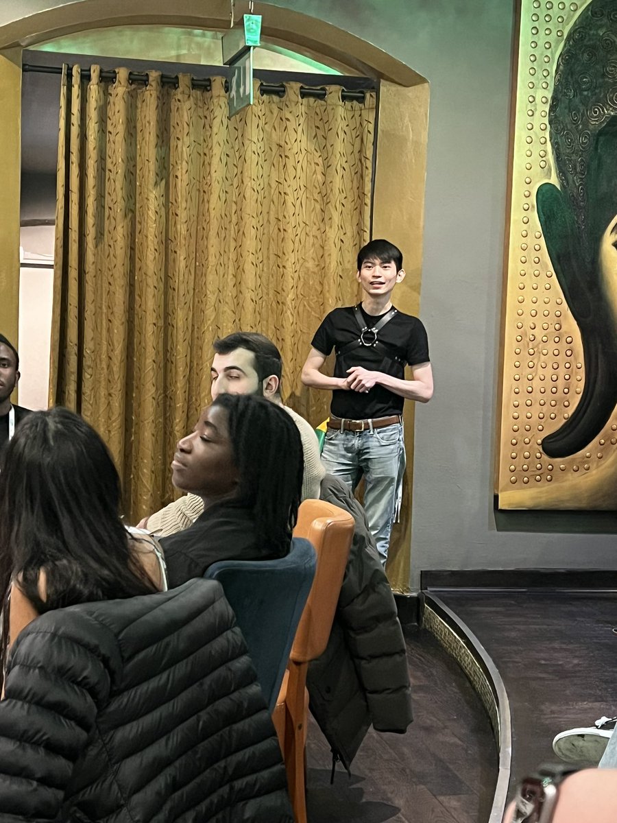 ReganHEnglish's tweet photo. Very proud of @SohXiKen & his inspiring speech on the past/present/future of Pride & Pharmacy. “Know that you are loved” 🌈 ♥️ @BPSA @the_pda #BPSA80AC https://t.co/cOQBcHztWO