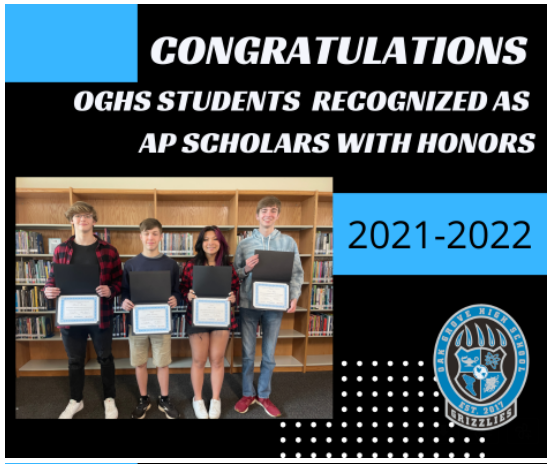 OakGroveHS's tweet photo. Congratulations to this year's AP Scholar Award Winners from OGHS! We are proud of you &amp; all of the hard work you put in to #BearDown &amp; achieve this recognition! @oakgroveden @OghsStuco @StudentSvcsOGHS @OGHSAthletics #BeOG #GrizzlyPride #OGHSFamily https://t.co/8eG0pTFT5F