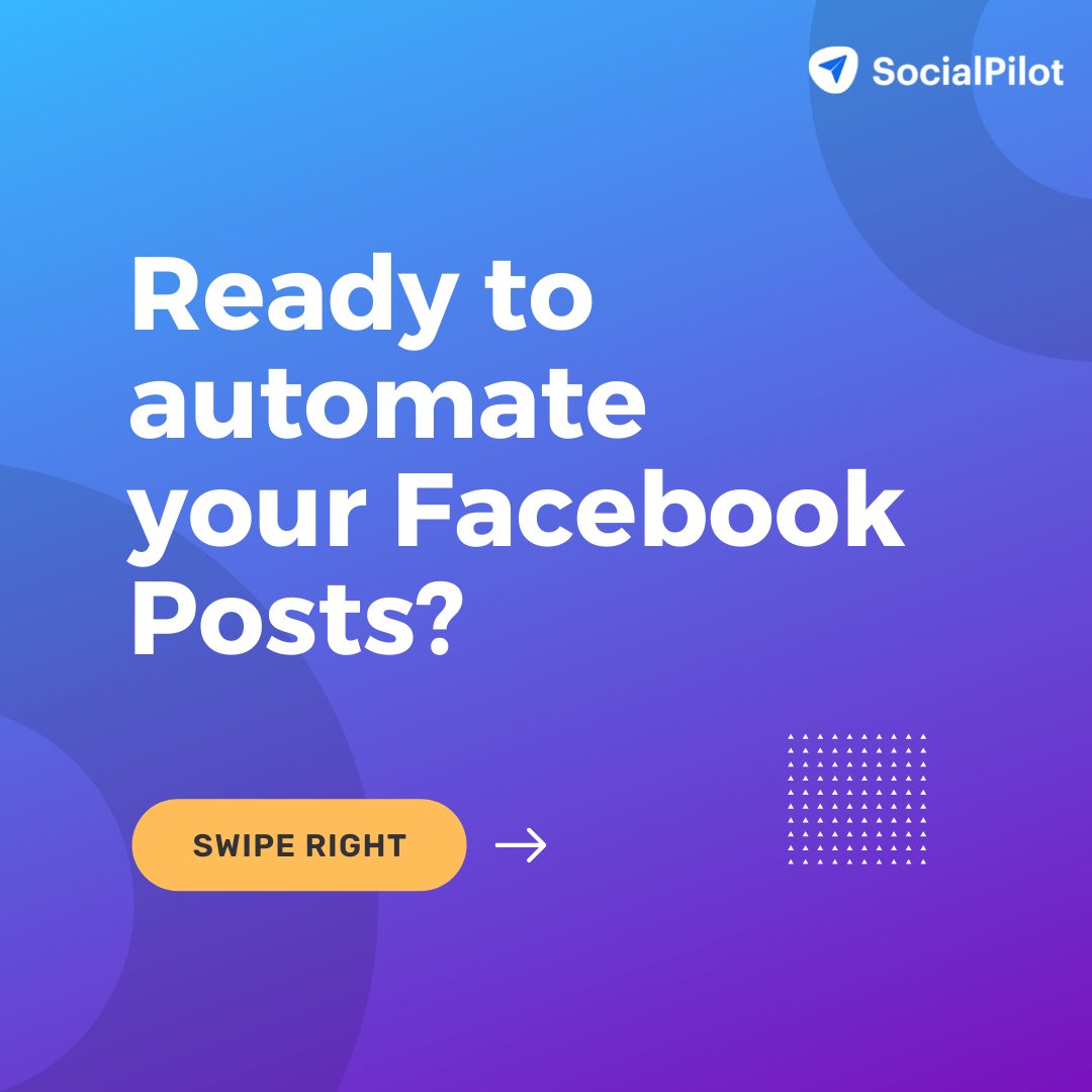 socialpilot_co's tweet image. Have Facebook pages in your social media checklist?😁📜
Manage it like a pro with these super-efficient tools. 🤭🛠️
✨ bit.ly/3Jmbsjb ✨

#FacebookTools #PublishingTools #SchedulingTools