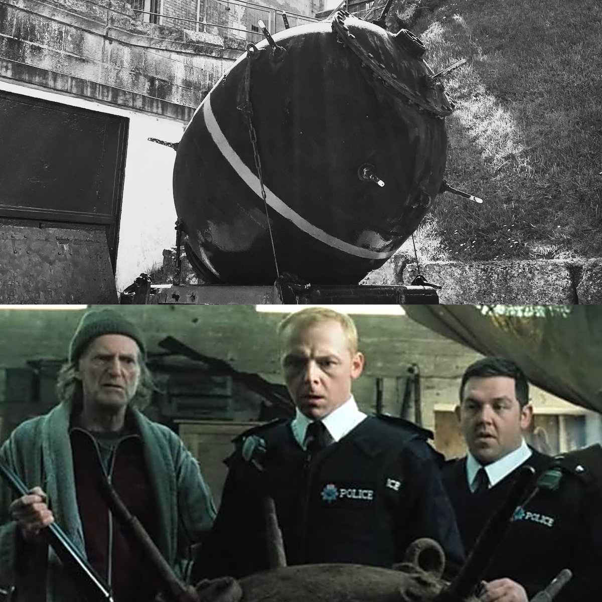 Rob_Watts_82's tweet image. See many mines in the Nothe Fort in Weymouth today and could not stop thinking about Hot Fuzz #hotfuzz #seamines #NotheFort #Weymouth #Dorset