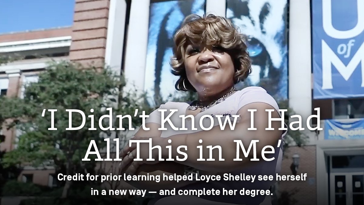 A new feature from <a href="/stradaeducation/">Strada Education Foundation</a> explores how adult learner Loyce Shelley used her experiences as a working mother to gain credit for prior learning at CAEL member <a href="/uofmemphis/">University of Memphis</a> and earn a degree. Read more: hubs.li/Q017H4nv0 #CPL