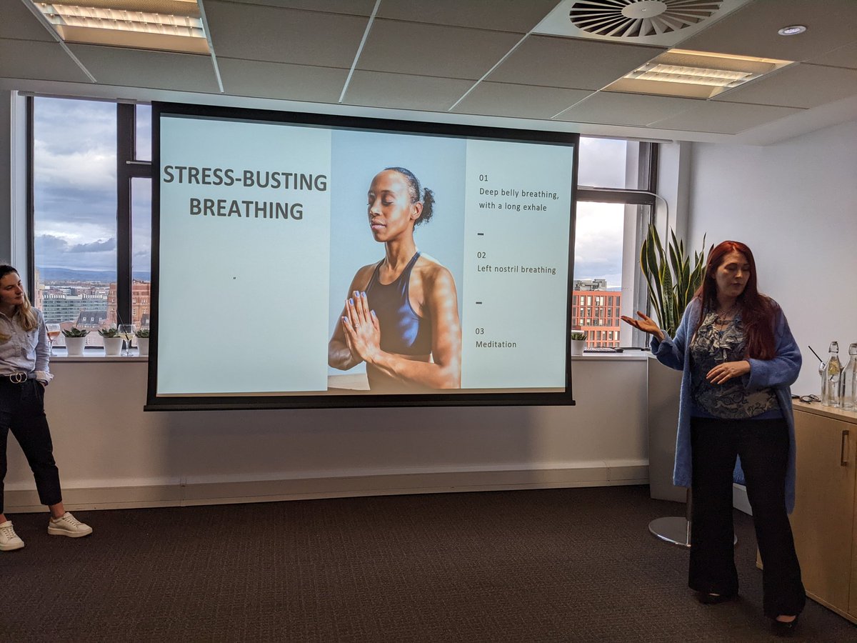 MKSmithIP's tweet image. Fun evening for the #AIPLA Women in IP Global Networking Event - gin, conversation, and a nice lie down! (We were learning about sleep quality!) #WIPNE