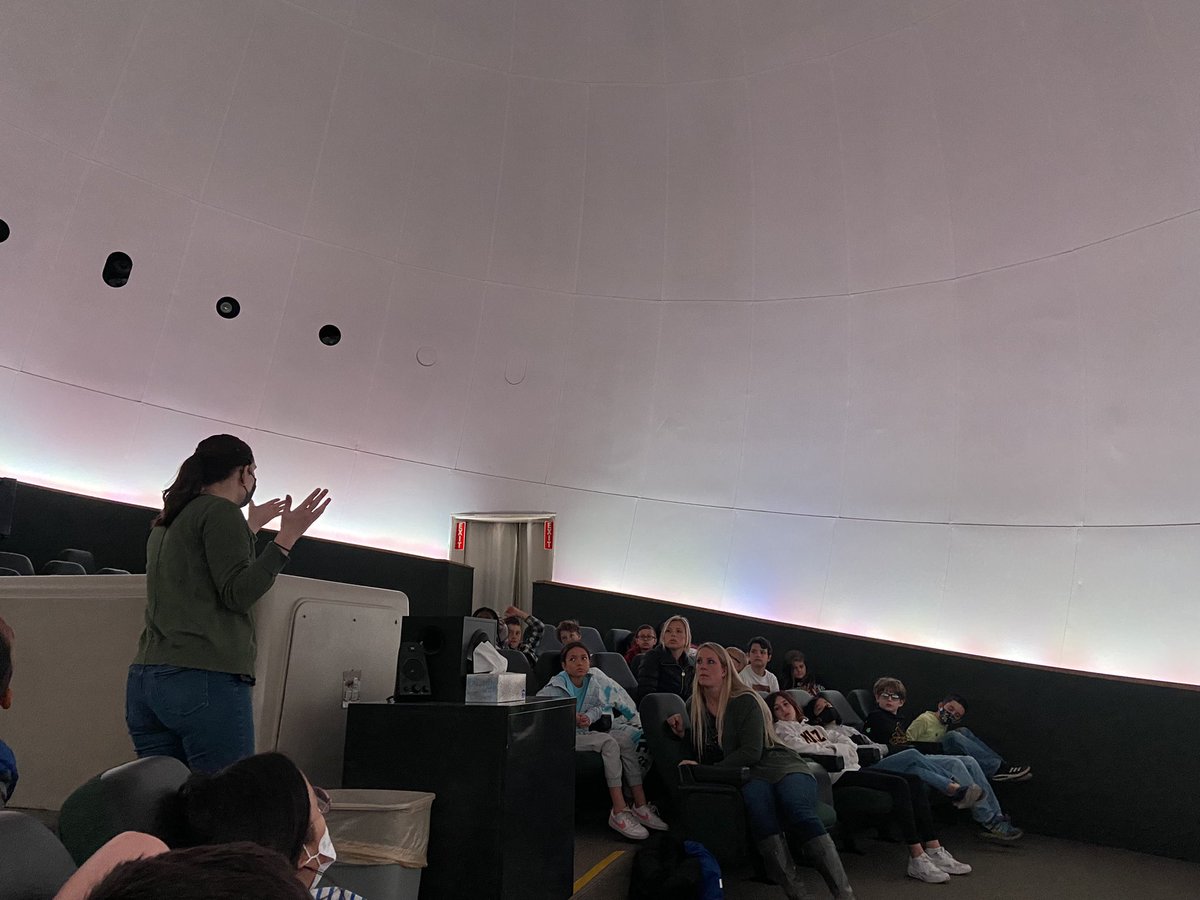 We had so much fun visiting the Planetarium at @ RBHS today! Kiddos then created a new constellation and wrote about how it represented them! ⭐️ 💫 ✨ 🌙 #CPSbest