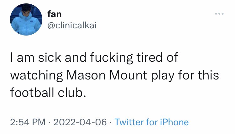 Noel_Ak's tweet photo. @masonmount_10 @ChelsTransfer Look at what u make Chelsea fans say man https://t.co/wLeRzVBzx5