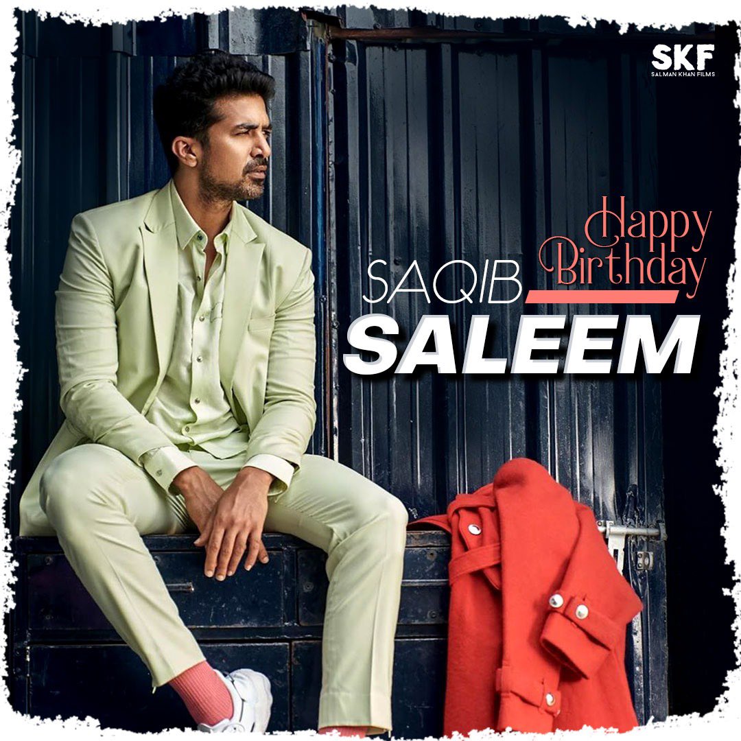 Happy 34th Birthday to Indian Film Actor & Model,

Mr Saqib Saleem Qureshi Ji.       