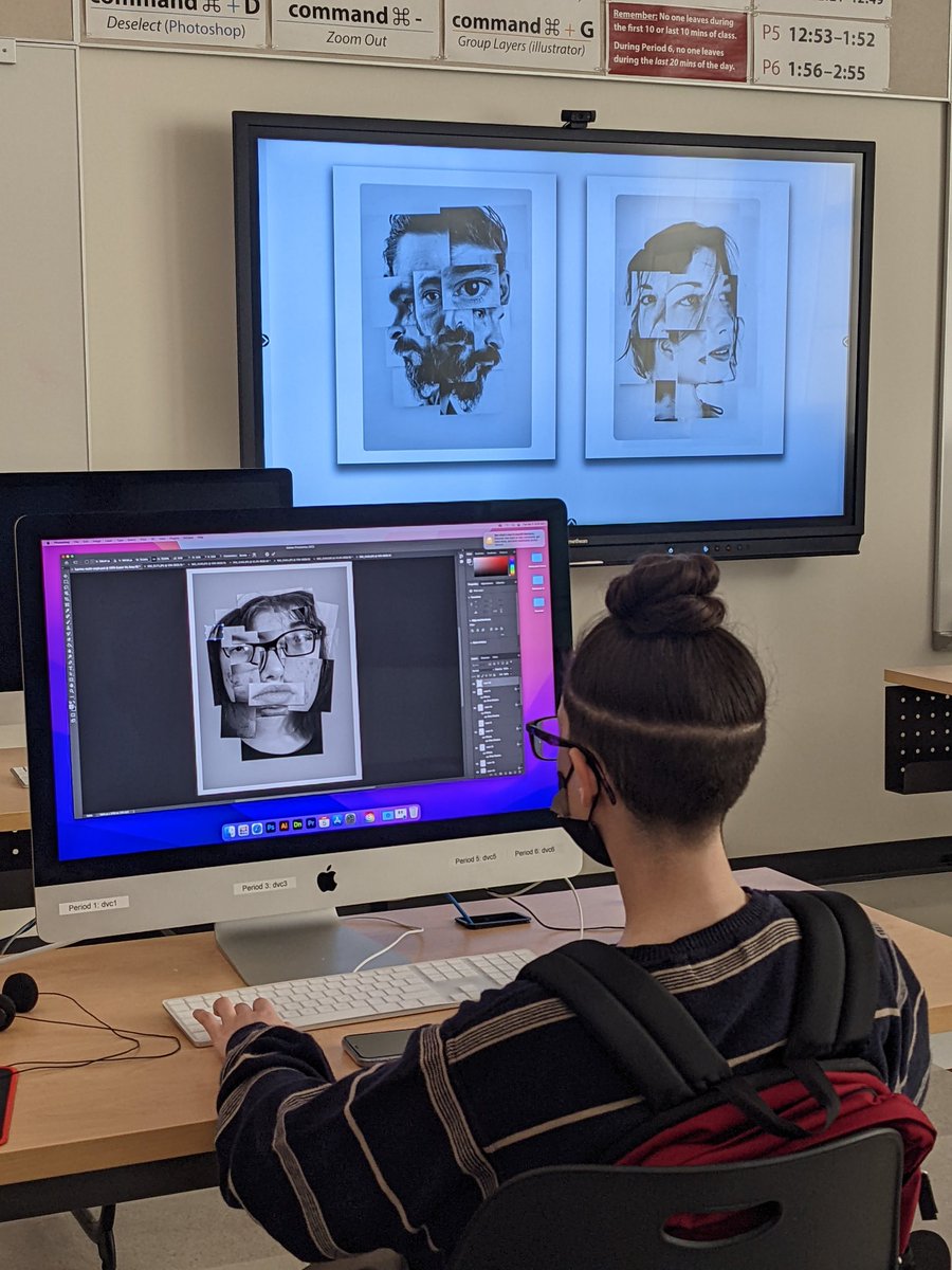 Some random work shots from this week! #VisualDesign #AlwaysCreating #DurfeeCTE