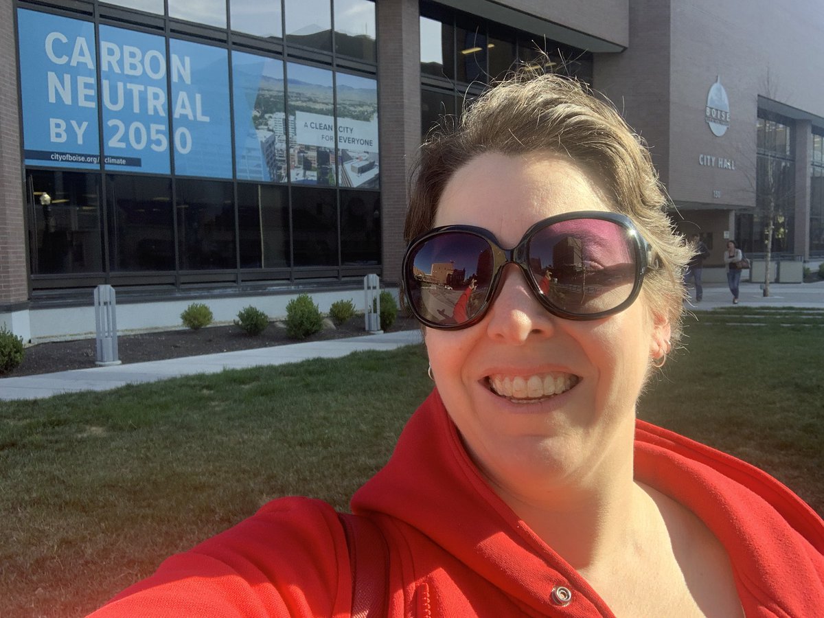 Visiting our <a href="/LaytonConstruct/">Layton Construction</a> #Boise office &amp; stopped at City Hall to bask in the glory of their #CarbonNeutral goal. 

It was nice to meet colleagues, clients and <a href="/BuildGreenIdaho/">BuildGreenIdaho</a> to talk about #greenbuildings. Shout out to <a href="/monkeypenny34/">Penny Dennis</a> &amp; <a href="/c4hair/">Charlie Woodruff</a> for being a fantastic hosts.