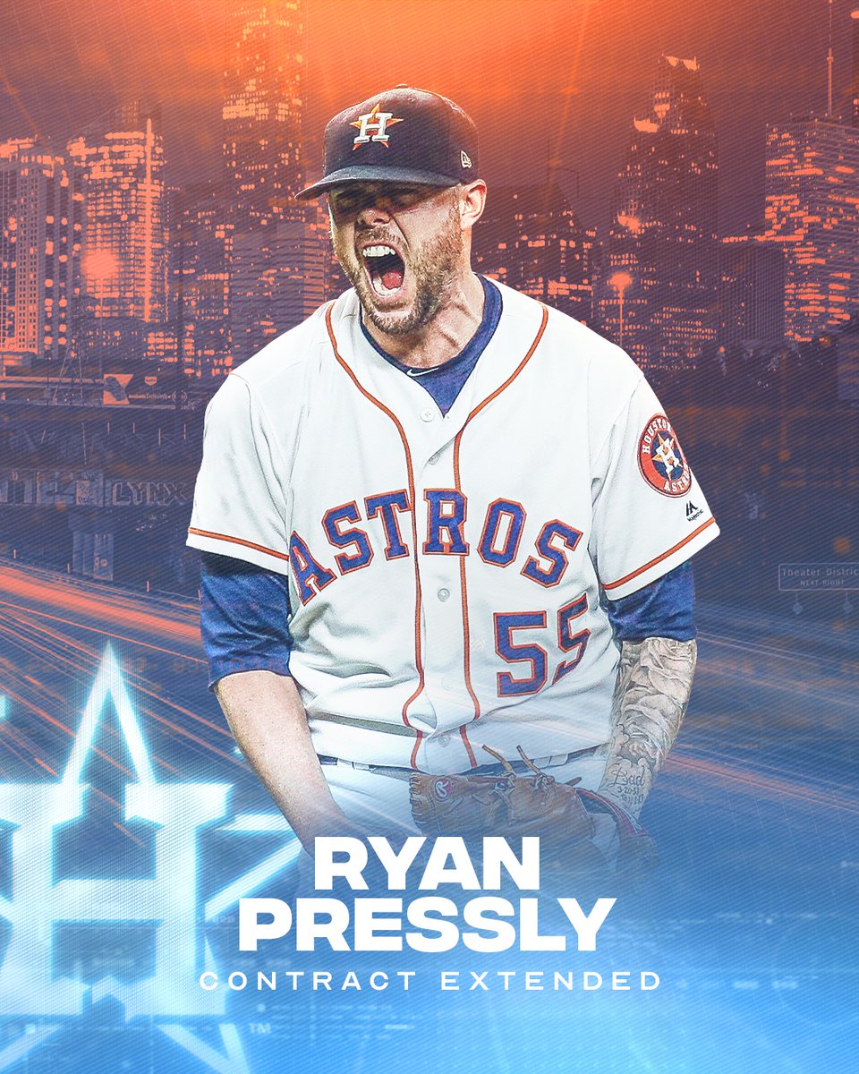 Astros, Ryan Pressly agree to 2-year, extension reportedly worth