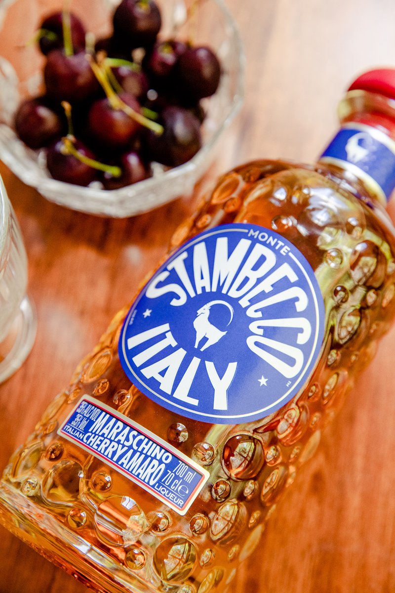 Roam the italian alps with our Stambecco 🐐
.
.
.
.
#stambecco #stambeccoamaro #maraschinocherry #maraschino #amaro #bittersweet #cocktails #ibex #italianalps