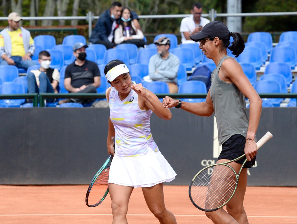 Sharma/Sutjiadi 🇦🇺🇮🇩 vencen a Bara/Gorgodze 🇷🇴🇬🇪 6-4, 7-5 para ser la tercera pareja en las semifinales de dobles de la Copa Colsanitas 

#CopaColsanitas2022