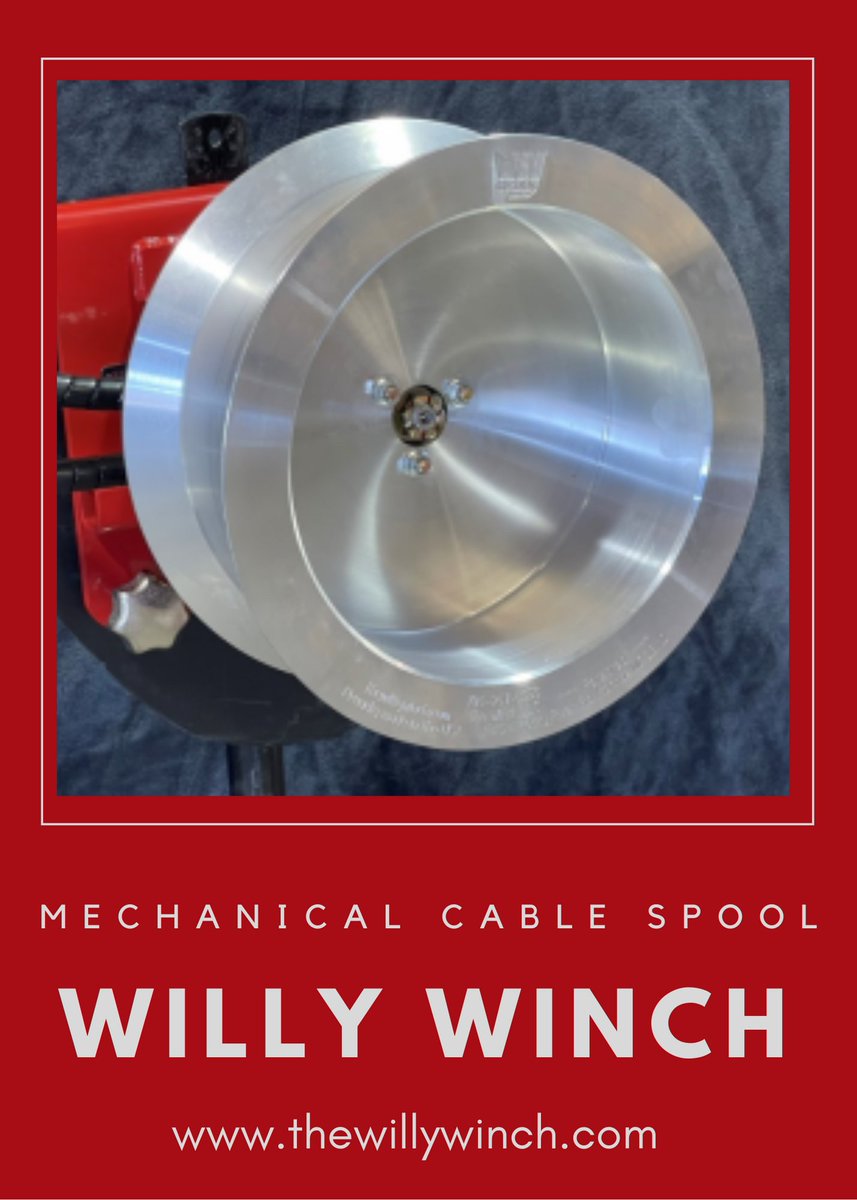 Willy Winch aluminum capstan cable reeling spool has reliable pull/ lift power and is designed to tackle fiber optic cable reeling job. thewillywinch.com
#cableroller #cablepulling #excavatorbucket #equipment #cablereel #constructionequipment #contractorequipment #Cable