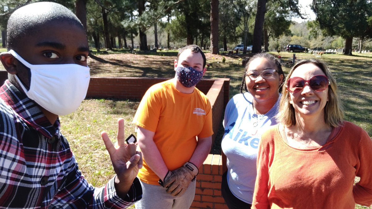 Here is us at the Pine Lawn Cleanup last weekend!